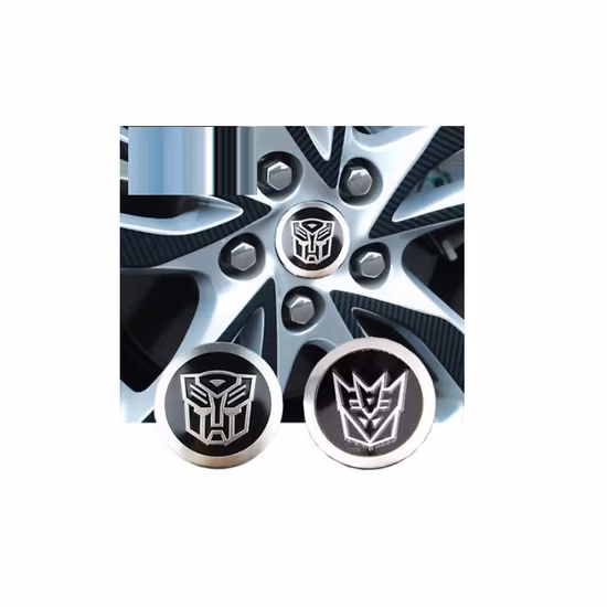 Custom Die Cast Screw Nut Car Bonnet Emblem Badge