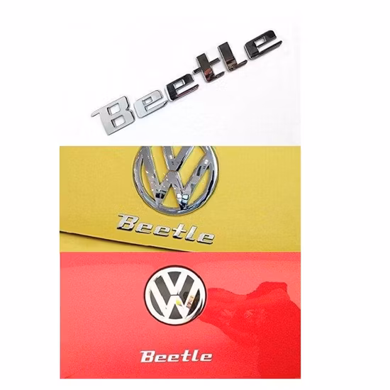 Custom Die Cast Screw Nut Car Bonnet Emblem Badge
