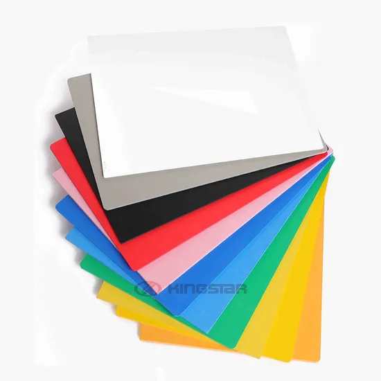 Panneau de mousse de papier coloré pour la publicité