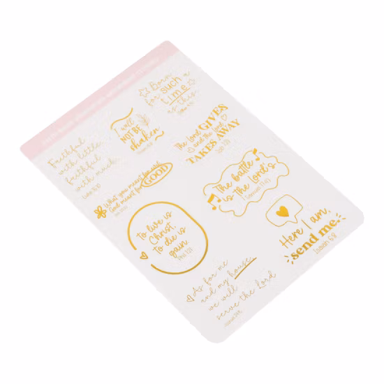 Feuilles d'étiquettes adhésives avec logo pour enfants, autocollants personnalisés, coupe baiser